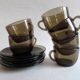 Brown Vereco coffee cups