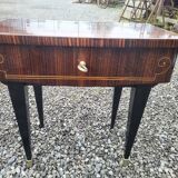 Pair of vintage rosewood bedside tables