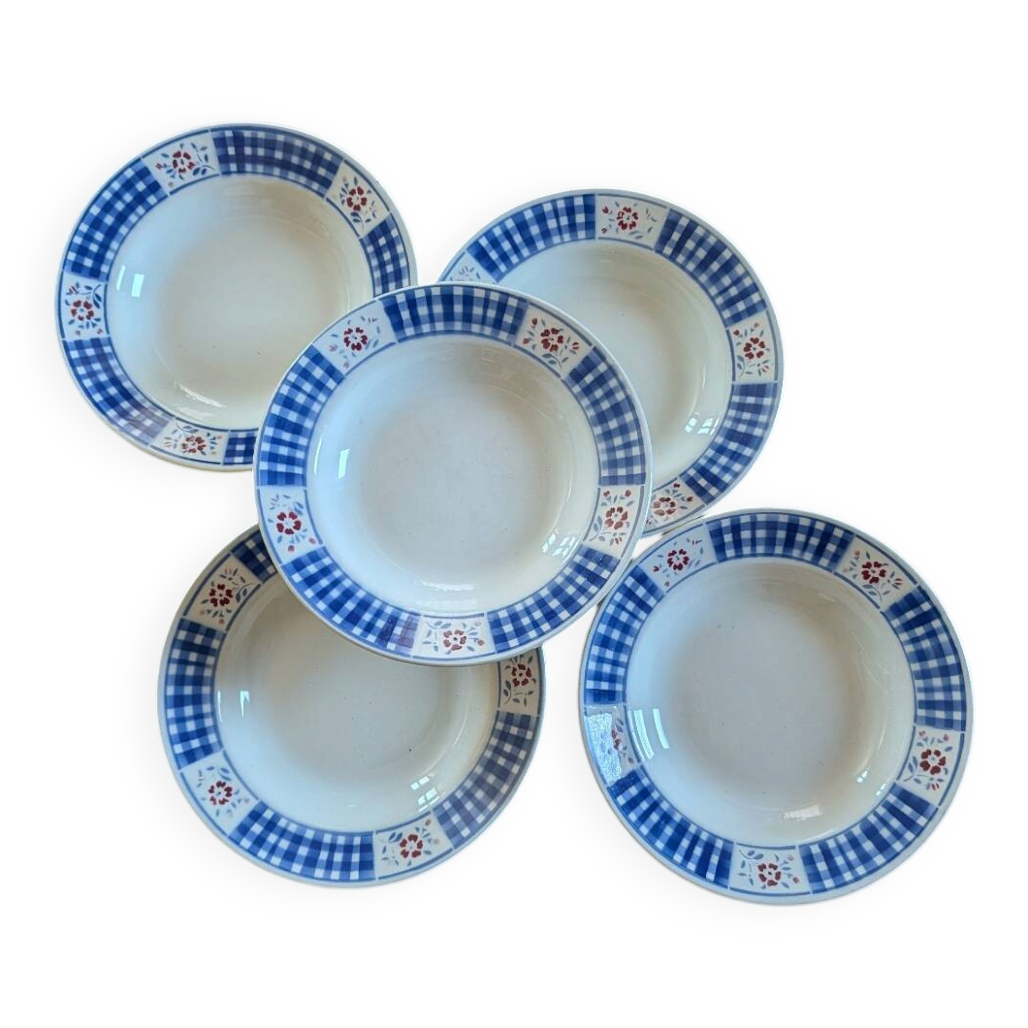 5 Deep Plates KG Lunéville "Gérardmer" (1920-1930)
