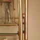 Wall floor gold metal