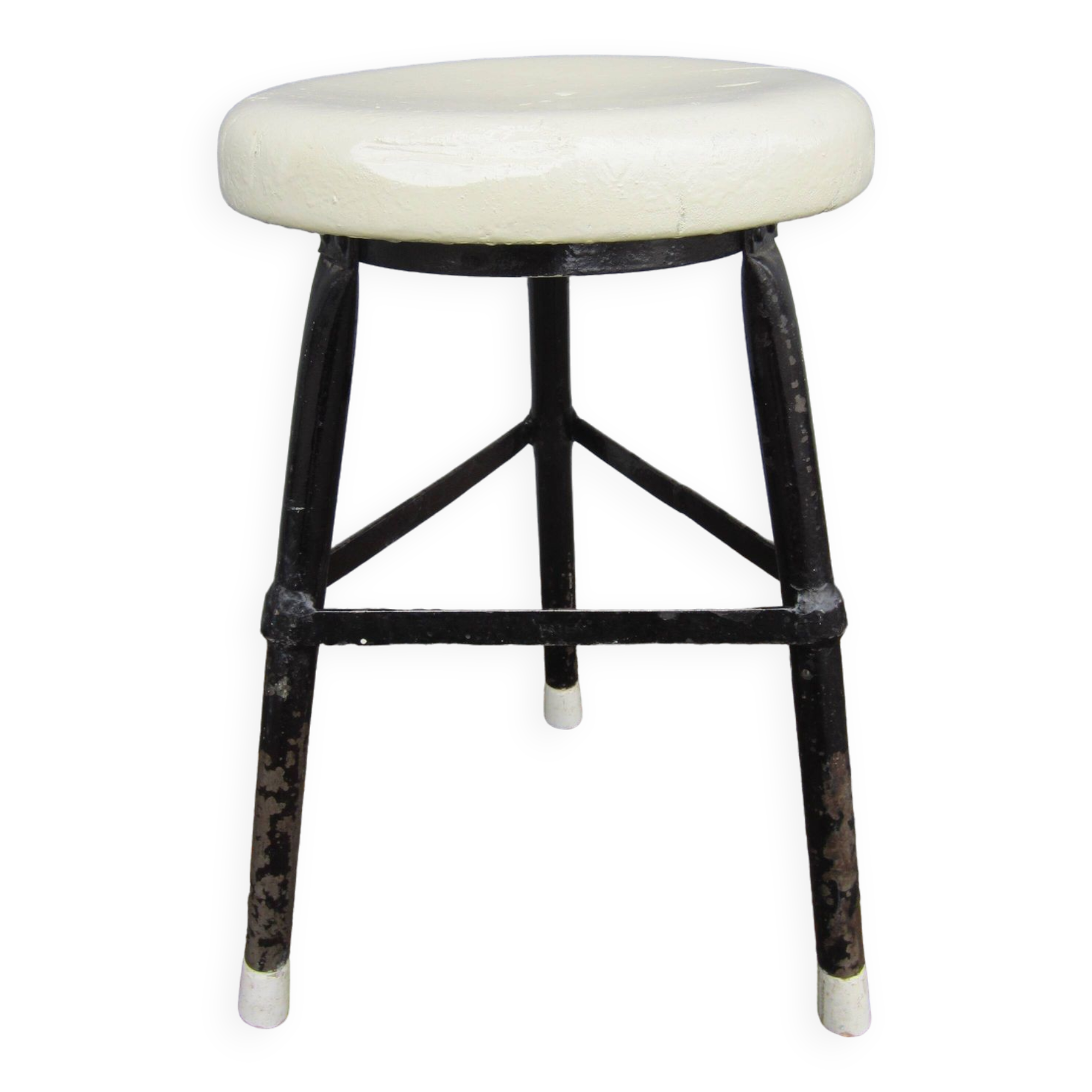 Scandinavian industrial stool from the 1930s.