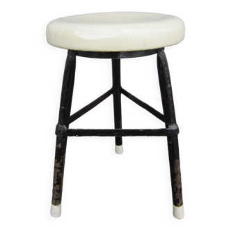 Scandinavian industrial stool from the 1930s.