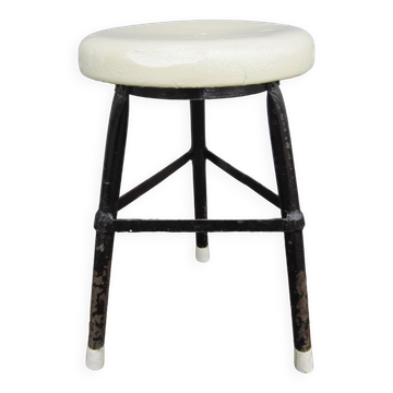 Scandinavian industrial stool from the 1930s.