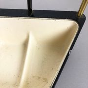 Porte-parapluie en laiton métallique original du milieu du siècle, Allemagne, années 1950