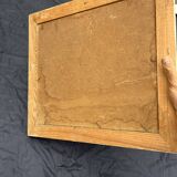 Antique painting, mother and child, impressionist style, early 20th century