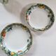 Lot de 6 assiettes creuses wedgwood eden