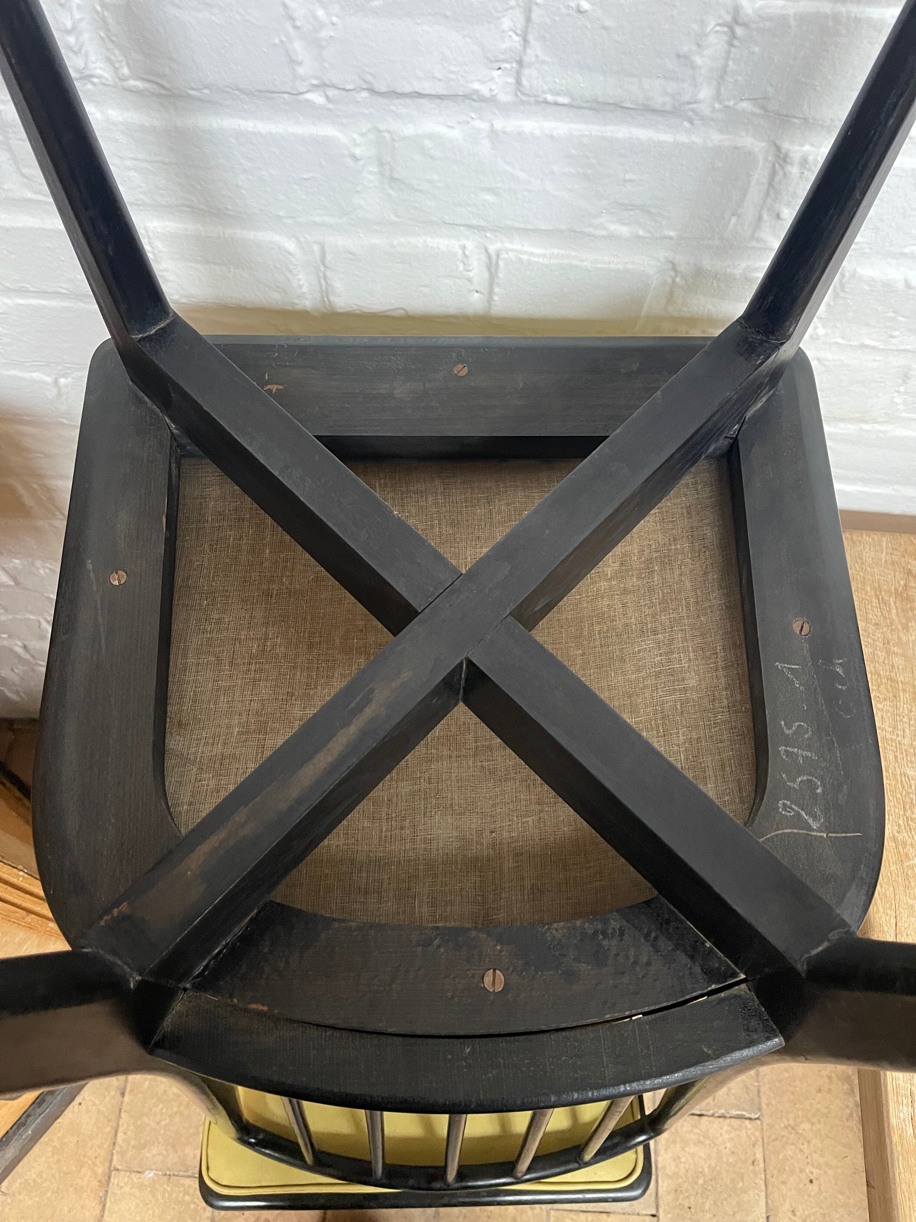 Pair of charles Ramos chairs 1960