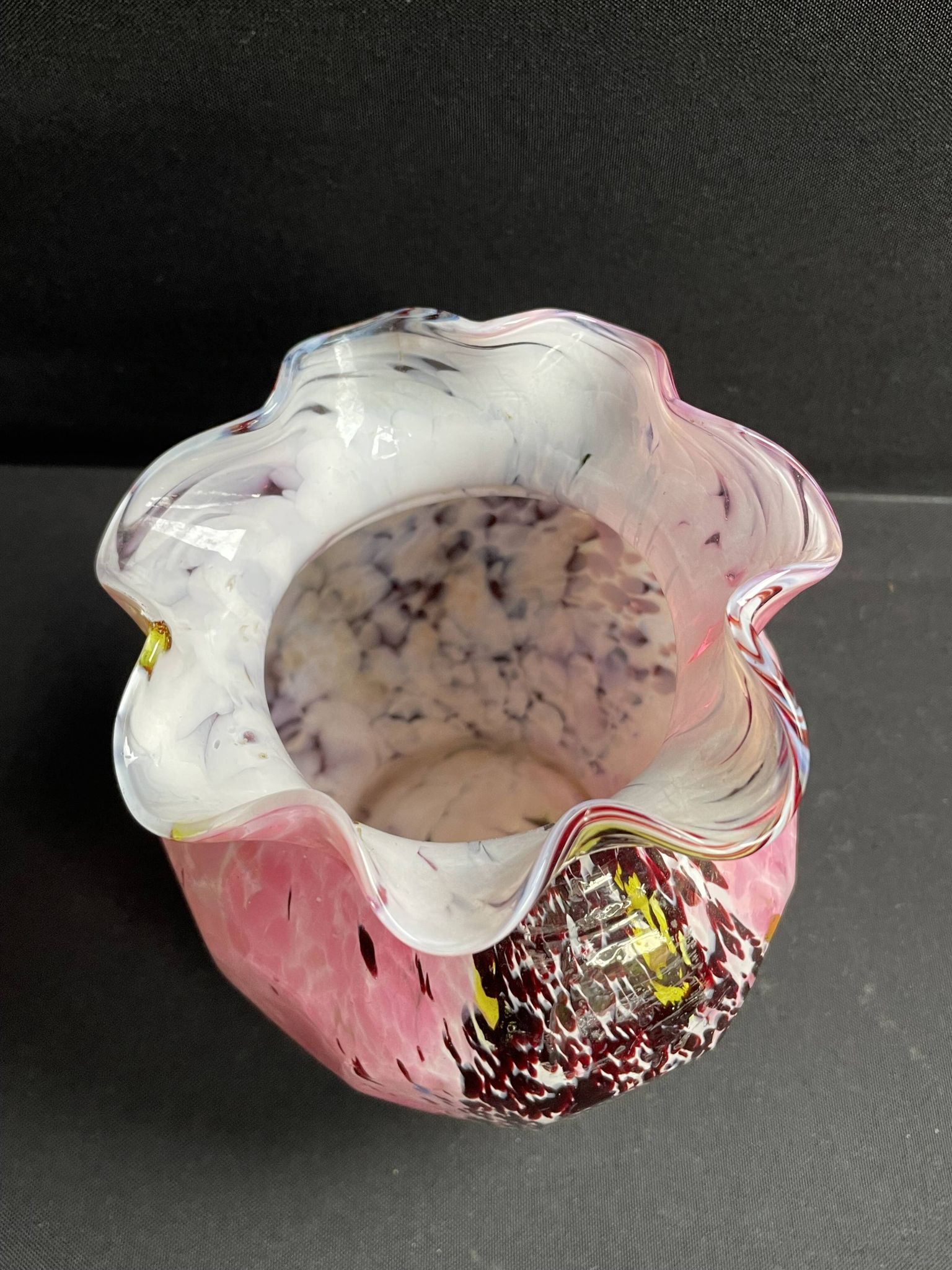 Ball vase - Ets Legras - 19th century