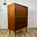 Vintage Scandinavian teak sideboard, 60s