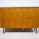 Commode-bureau mi-siècle en teck, années 1960