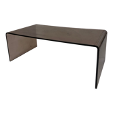 Plexiglass coffee table 1970