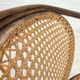 1950s, swivel armchair, bent wood, furniture mesh.