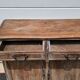 Antique chest of drawers with a cerused and patinated finish.