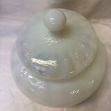 White opaline candy box
