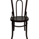 Set of four vintage bistro chairs 50