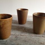 Série de 6 tasses en grès