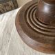 Turned wooden floor lamp, 1930s-1940s.