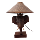 Lampe à poser tête d'éléphant