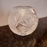 Crystal ball vase