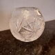 Vase boule cristal