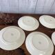 10 plates, 20cm diameter, "Rose" pattern