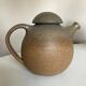 Modernist potter's sandstone teapot 1960