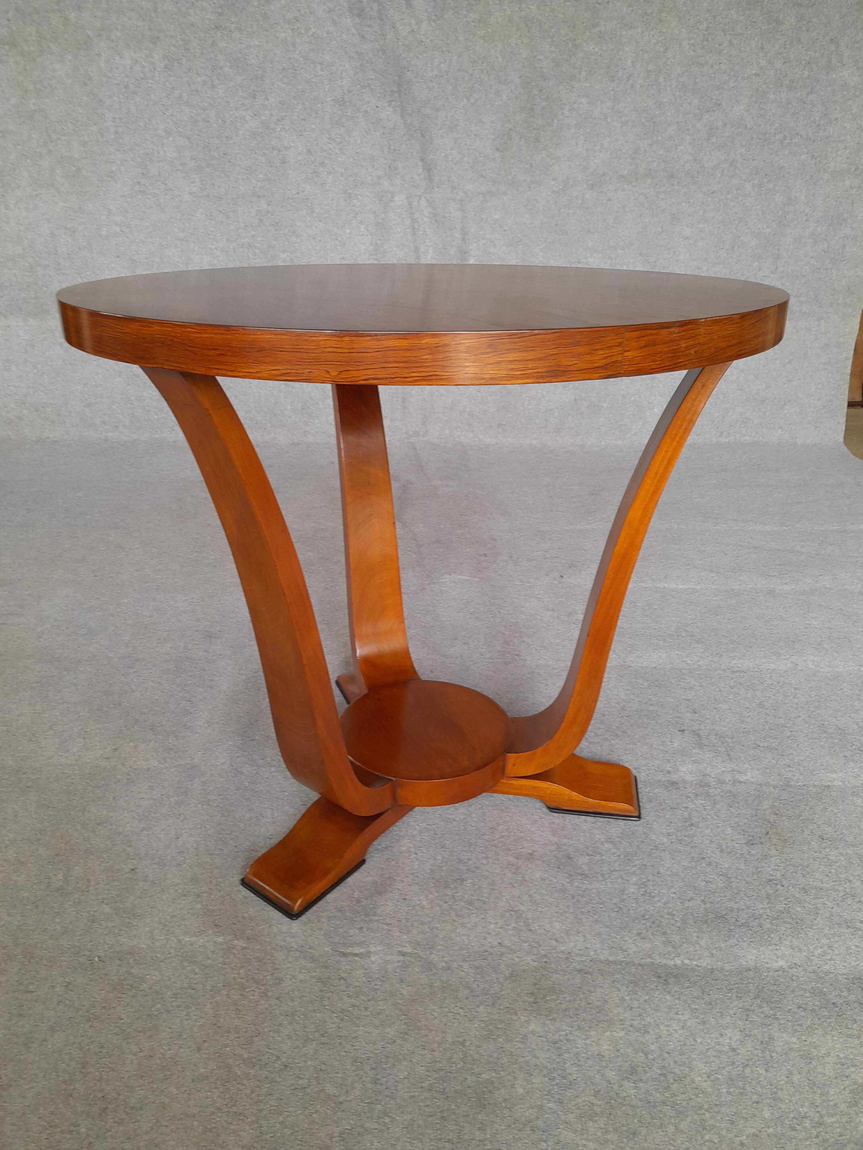 Art Deco pedestal table