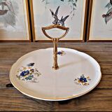 Cheese board Moulin des Loups Volubilis, blue flowers