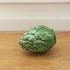Artichoke salt shaker in vintage slurry