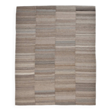 8x10 Brown Vintage Kilim Rug, 263x321Cm