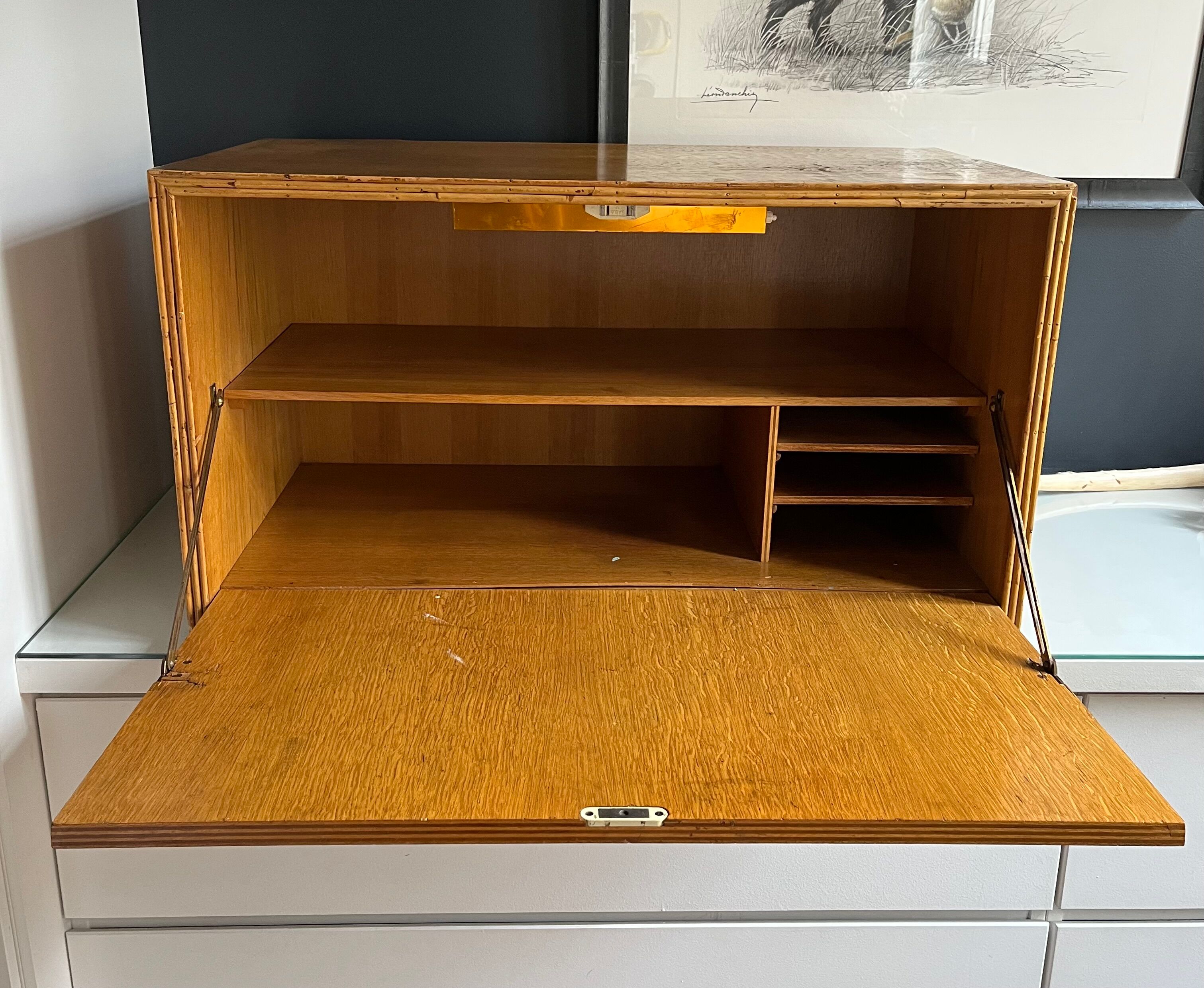 Vintage hanging desk