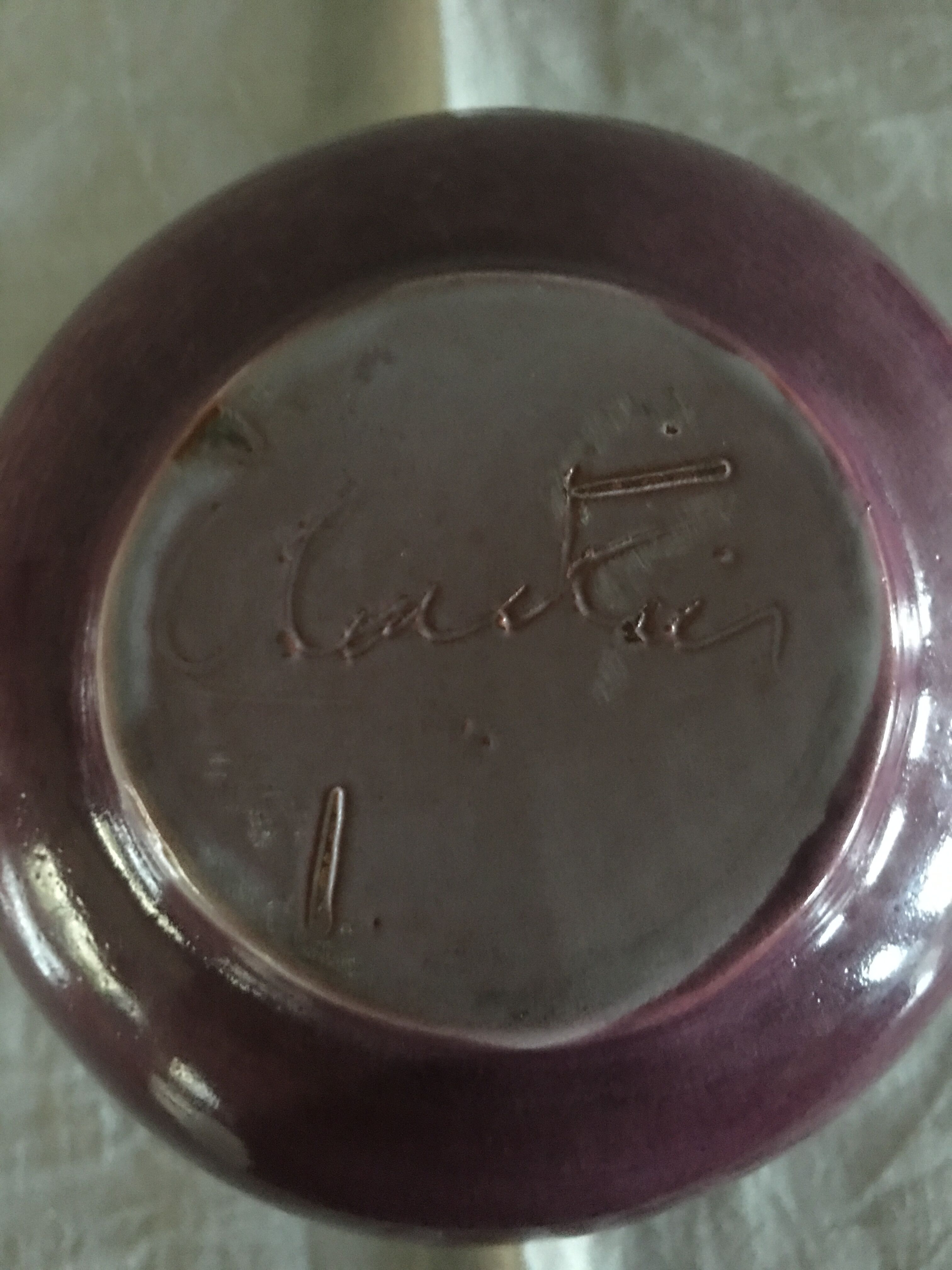 Vase ball Brothers Cloutier