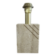 Travertine lamp "Cerri Nestore" 1970, Italy