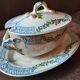 Old Tournay sauce boat. Creil and Montereau