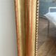Old mirror louis Philippe golden gold leaf fireplace