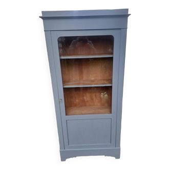 Armoire une porte vitrée  fin 19ème