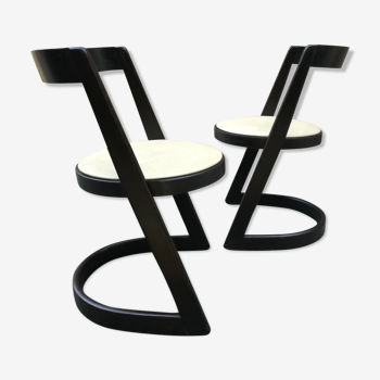 Pair of Halfa chairs by Baumann