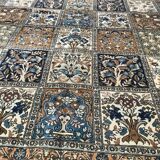 Old Persian Ghoum handmade carpet 207 X 303 cm