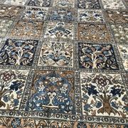 Old Persian Ghoum handmade carpet 207 X 303 cm