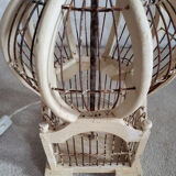 Vintage cage lamp