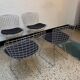 Chrome-plated side chairs by Harry Bertoia for Knoll, 1970s, set of 4