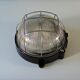Ceiling lamp in Bakelite and glass.
