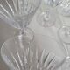 Set of 9 Villeroy and Boch white wine glasses