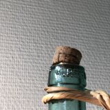 Lot of 2 old green canisters