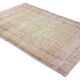 Grand Tapis Oushak Ancien – Tons Neutres & Motifs Discrets, 190 x 296 cm