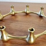 Brass candlestick, Jens Quistgaard, Denmark, 1950s