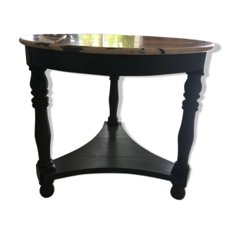 Dining table, pedestal table