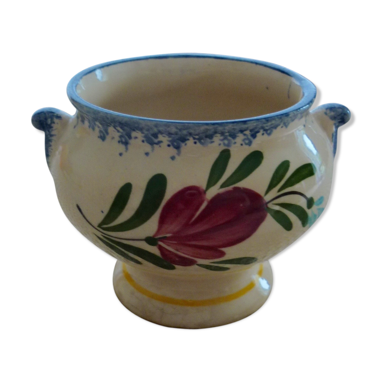 Eard gratinated soup bowl