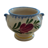 Eard gratinated soup bowl