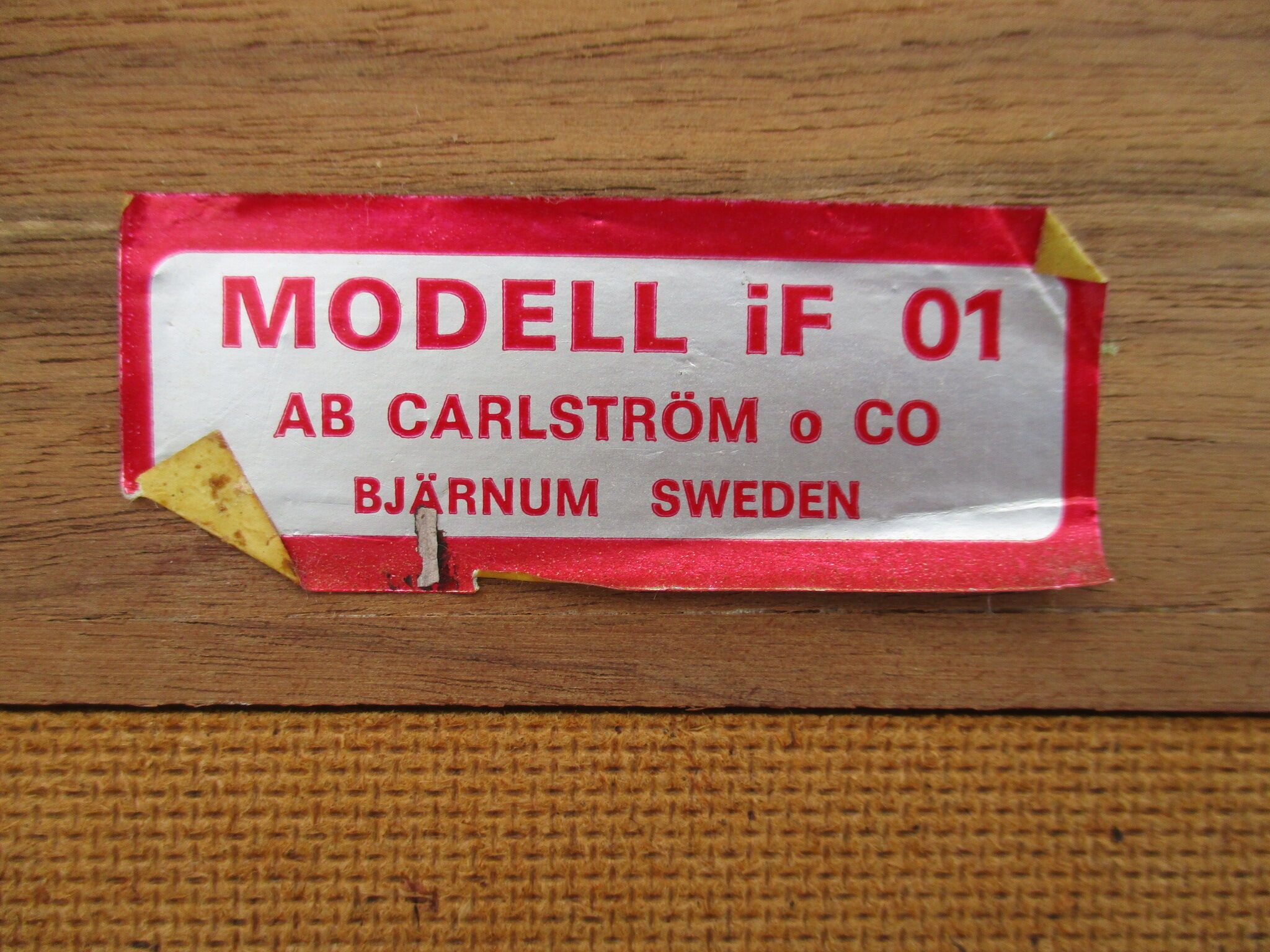 Mirror and Console, AB Carlström & Co, Sweden, 1960s